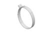 DINEX 49801 Clamp, exhaust system
